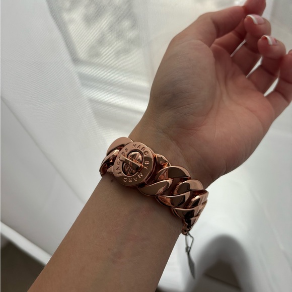 Marc by Marc Jacobs Chain Link Bracelet in Rose Gold - Picture 6 of 6